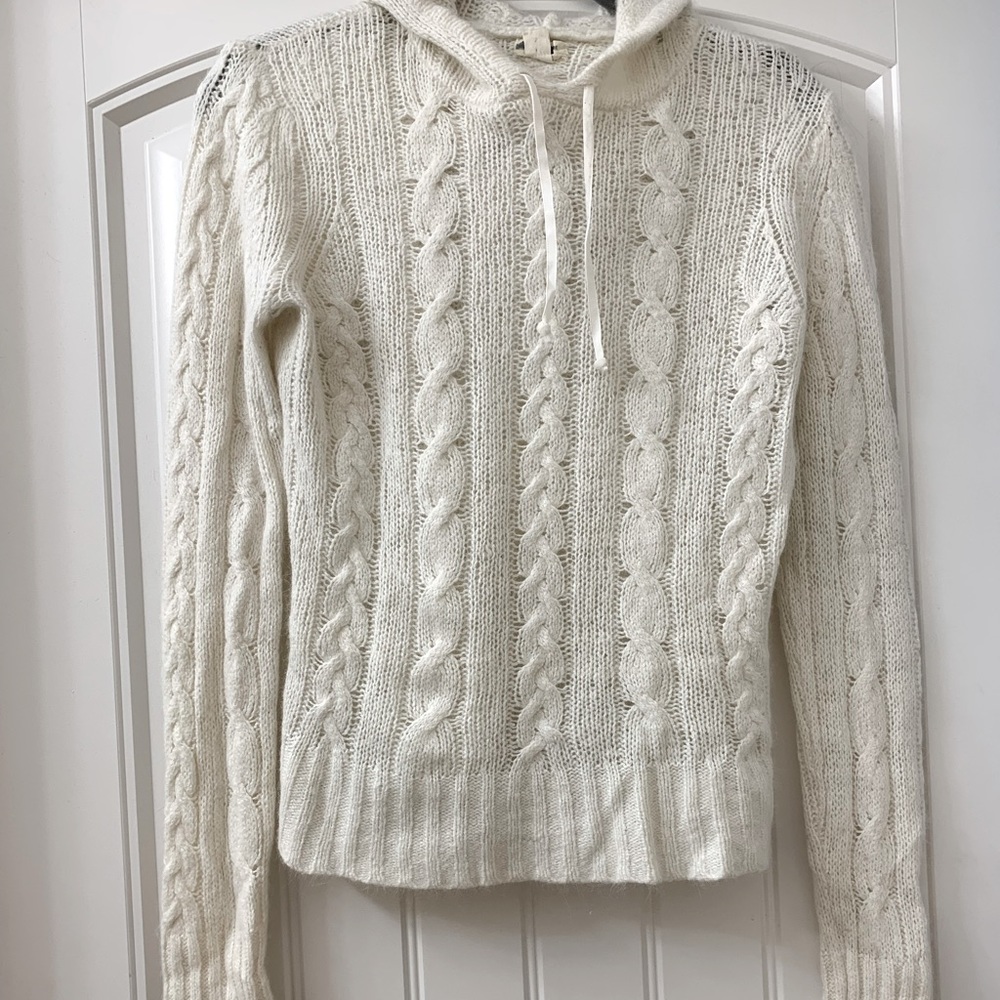 Vintage American Eagle Angora Rabbit Hair Hoodie